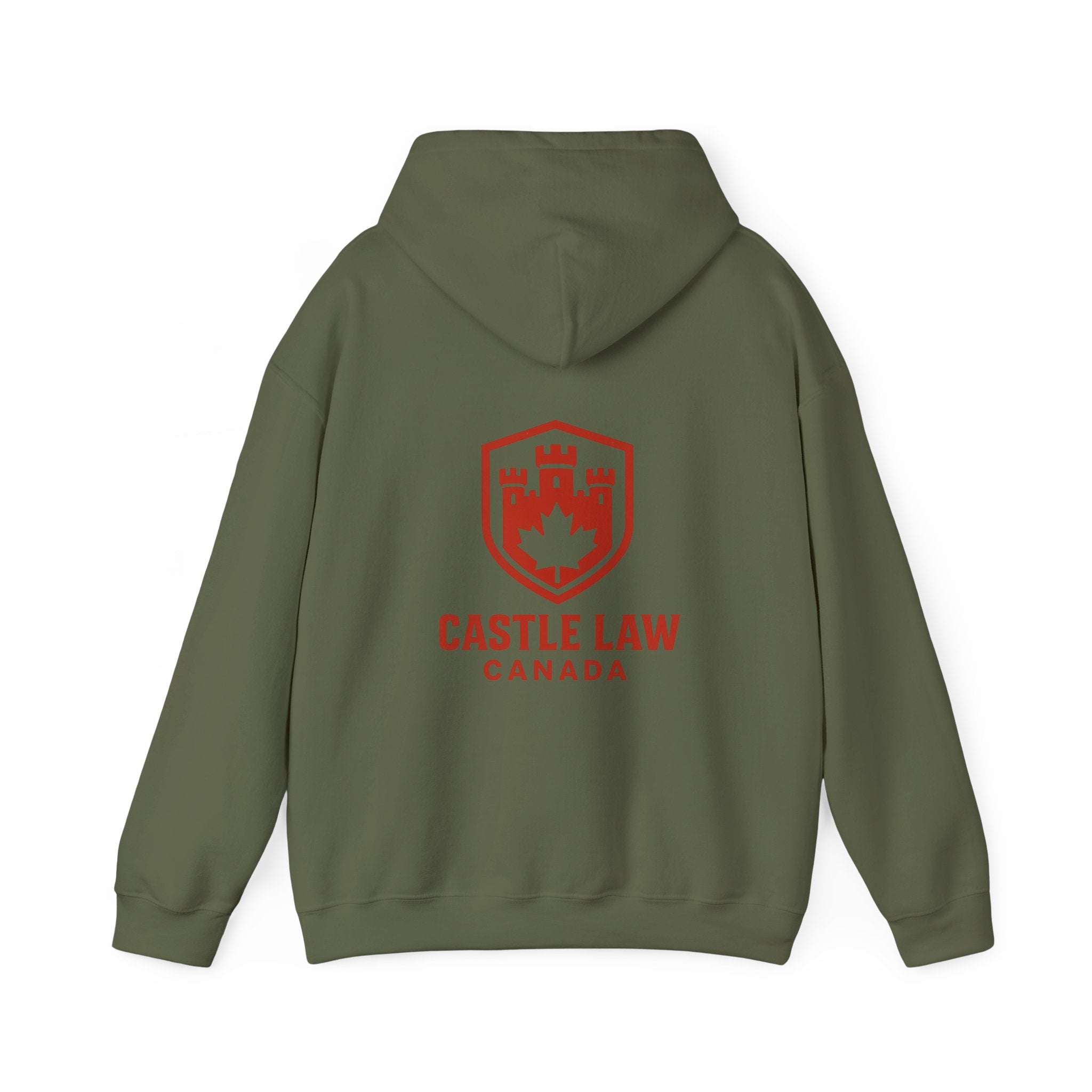 Castle Law Canada Unisex Heavy Blend Hoodie (Red)