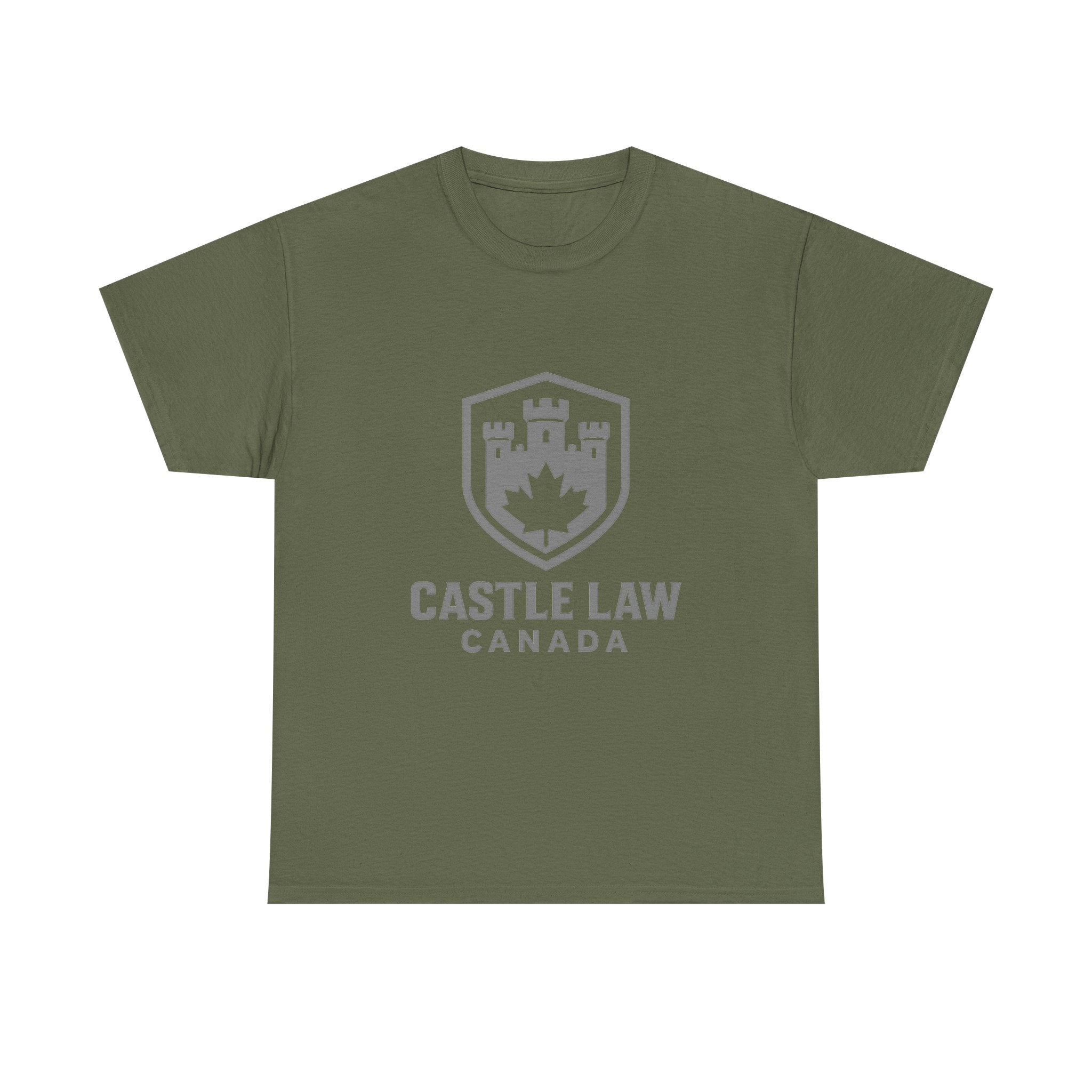 Castle Law Canada Unisex Heavy Cotton Tee (Grey)