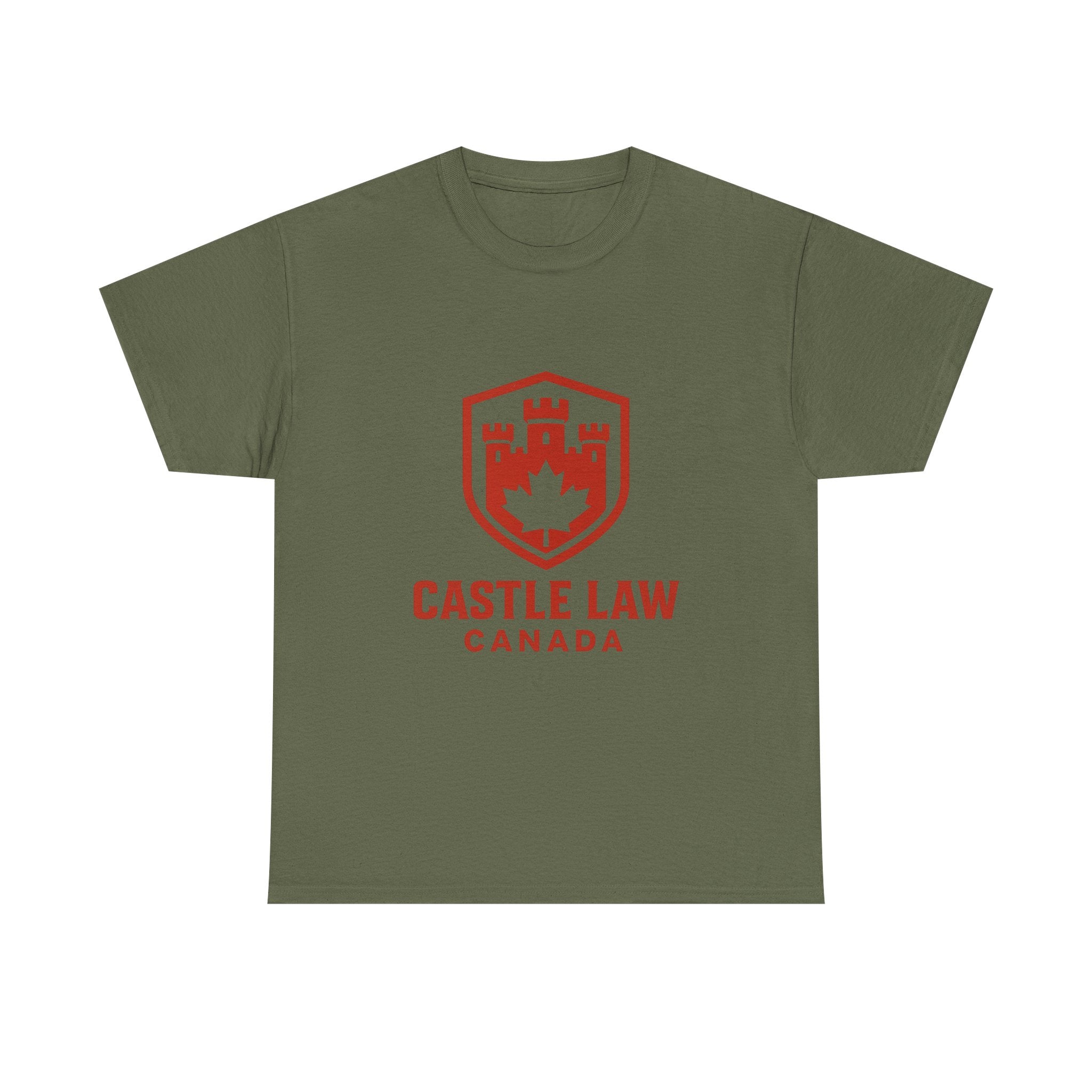 Castle Law Canada Unisex Heavy Cotton Tee (Red)