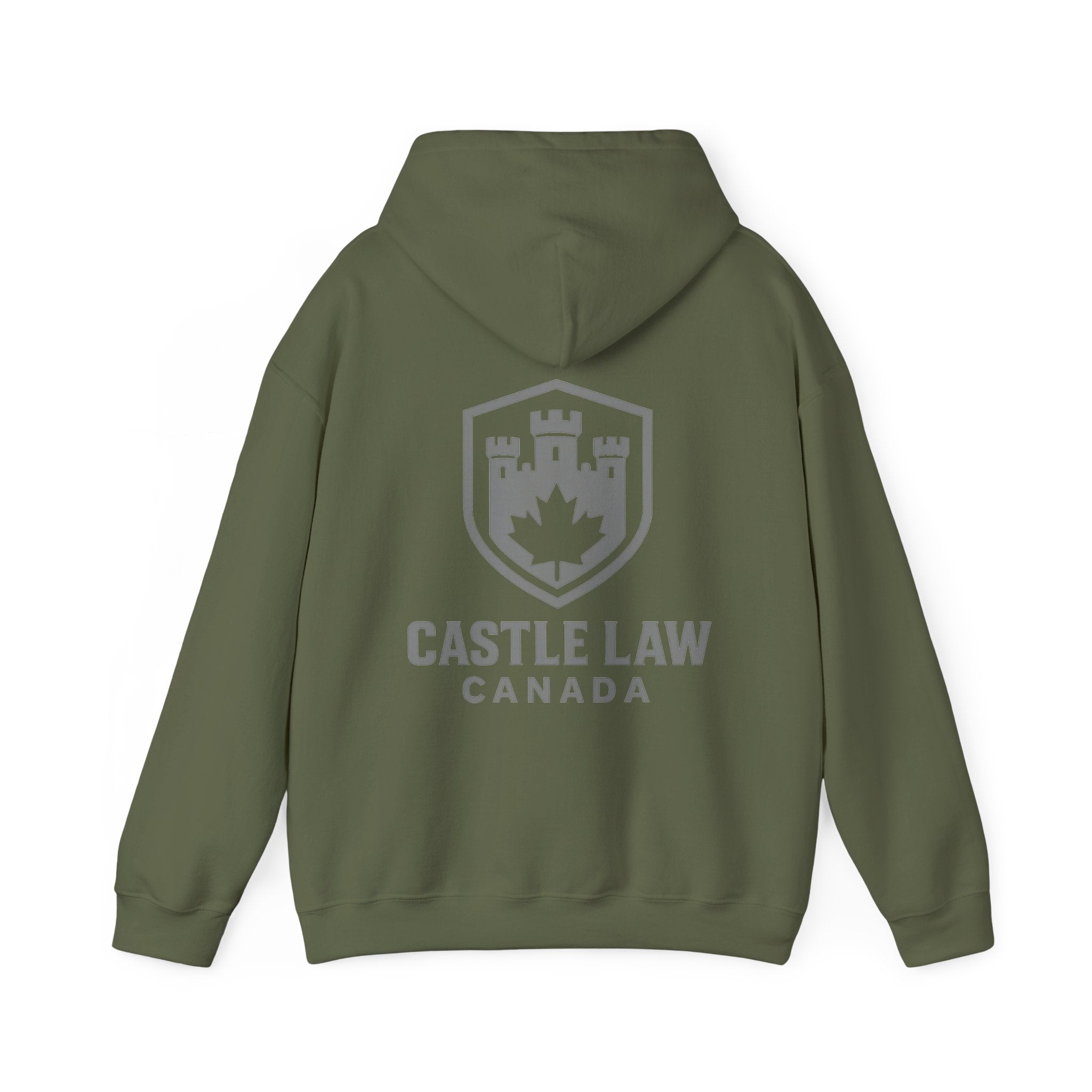 Castle Law Canada Unisex Heavy Blend Hoodie (Grey)
