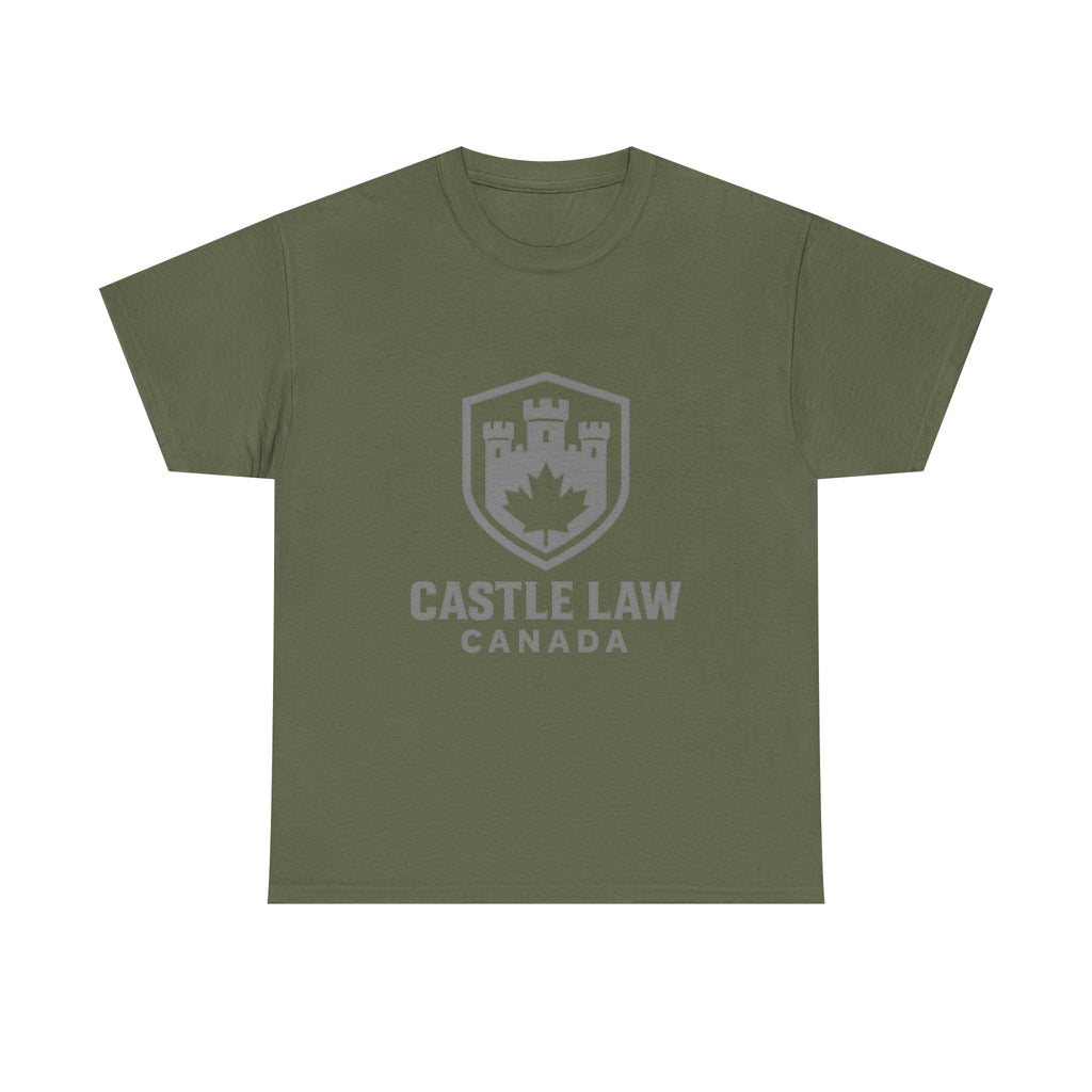 Castle Law Canada Unisex Heavy Cotton Tee (Grey)