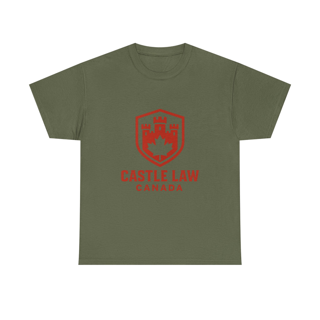 Castle Law Canada Unisex Heavy Cotton Tee (Red)