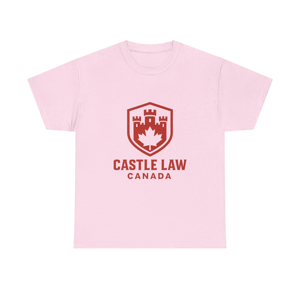 Castle Law Canada Unisex Heavy Cotton Tee (Red)